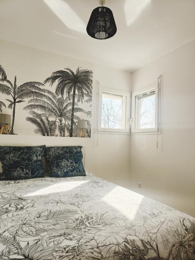 Apartamento Beau Duplex Familial Avec Jardin Cloture Douvaine Exterior foto